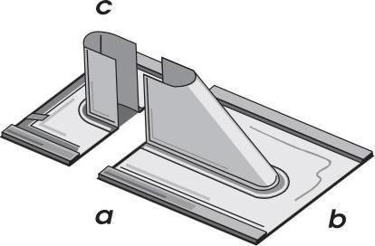 Televes BBZ4260/2 - Reperaturziegel, 2-teilig, für die Mastmontage
