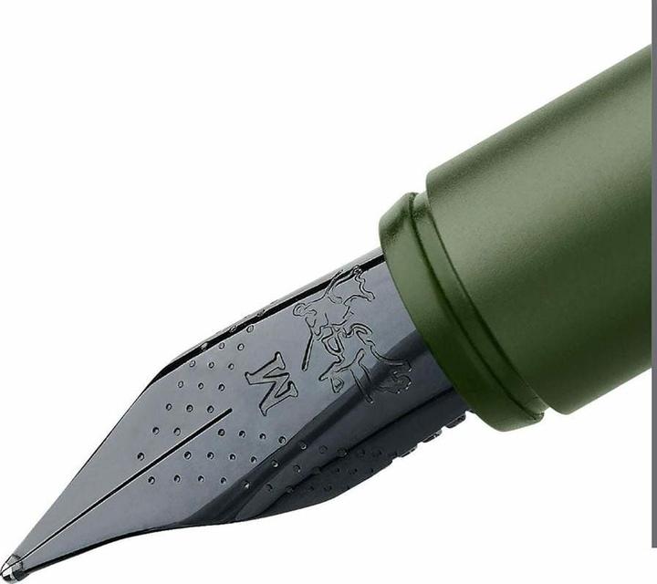 Produktbild Faber-Castell Füllhalter NEO Slim B olivgrün (Olivgrün, Schwarz)