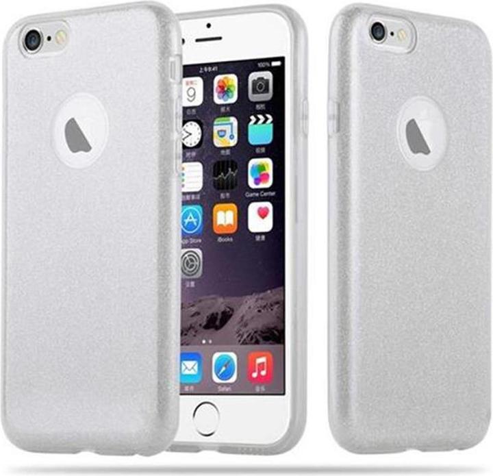 Actual product image Cadorabo TPU glitter (3-piece) cover (Apple iPhone 6)