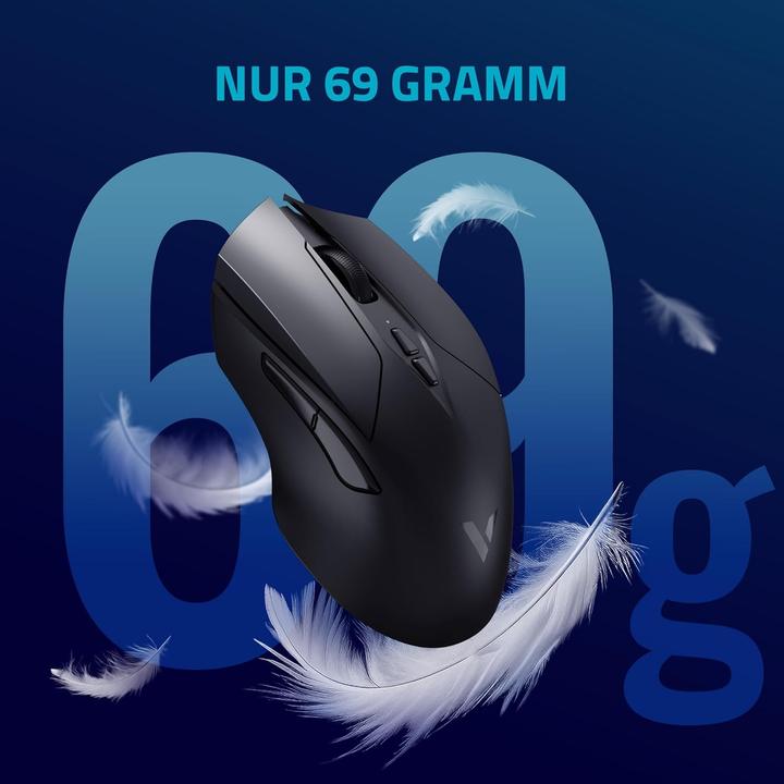 Actual product image Rapoo V20PRO 4K+8K WL GAMING MOUSE SW (Wireless)