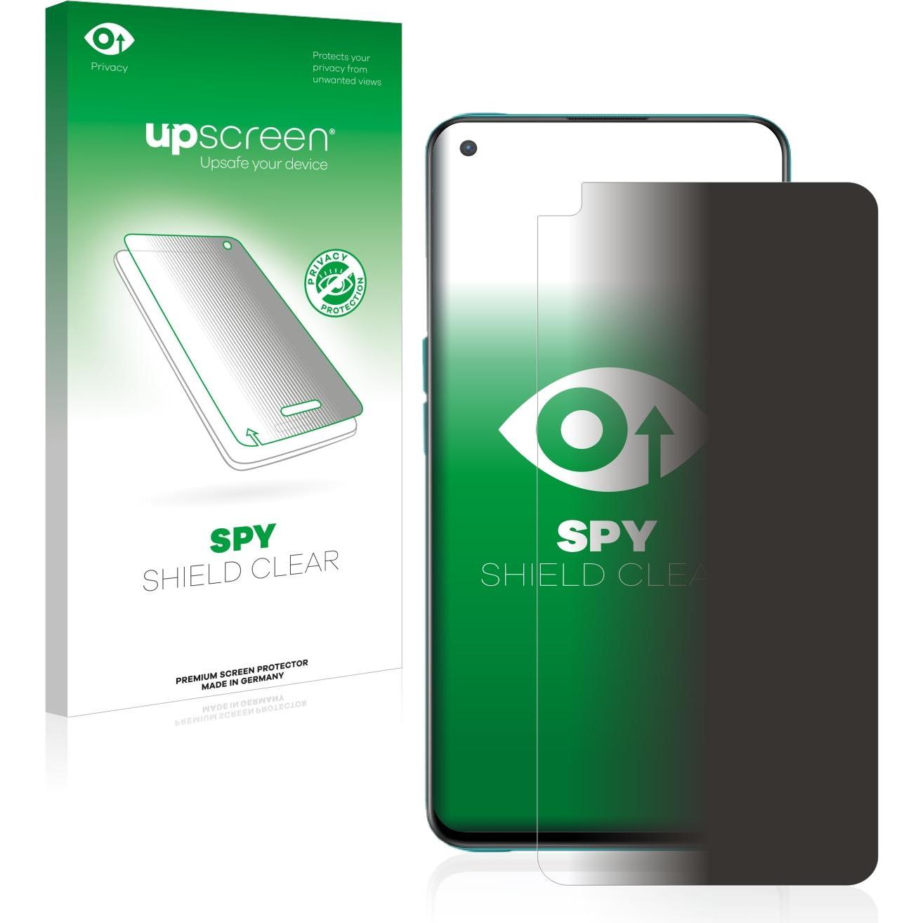 upscreen Spy Shield Blickschutzfolie (1 Stück, OnePlus Nord CE 5G), Smartphone Schutzfolie, Blau