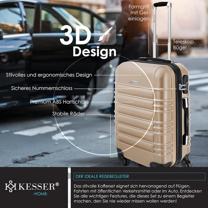 Produktbild Kesser 3tlg. Kofferset