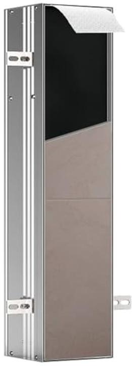 Emco Modulo WC ASIS PLUS UP 658x154mm Cerniera porta destra Alluminio