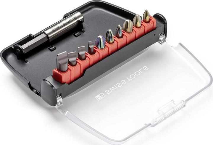 Actual product image PB Swiss Tools Precision BitCase (Cross Phillips PH, Cross Pozidriv PZ)