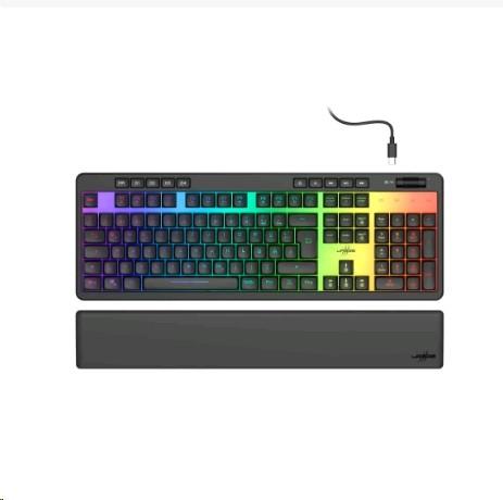 Produktbild Urage Gaming-Tastatur Exodus 515 Illuminated, Schwarz (DE, Kabelgebunden)