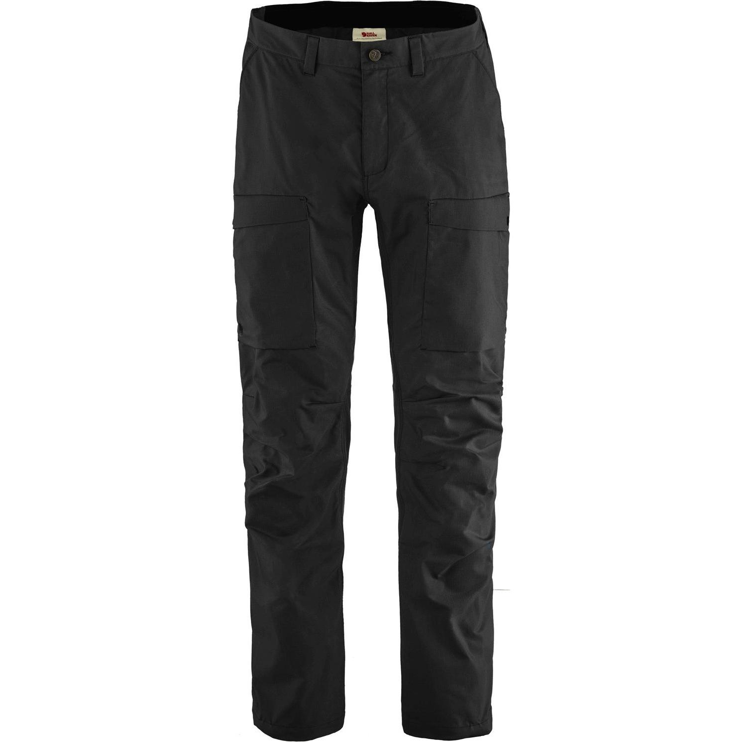 Fjällräven, Uomini, Pantaloni outdoor, Abisko Hybrid Trail Trs shor (44), Nero