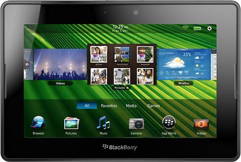 Produktbild BlackBerry PlayBook, 64 GB - WiFi (64 GB, Schwarz, Black)