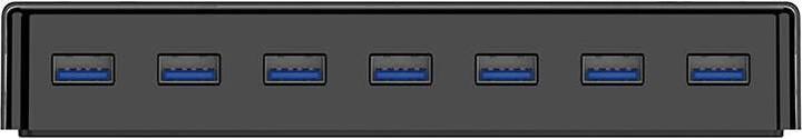 Image du produit Orico Hub 7xUSB 3.0 (noir) (USB-A, 7 ports)