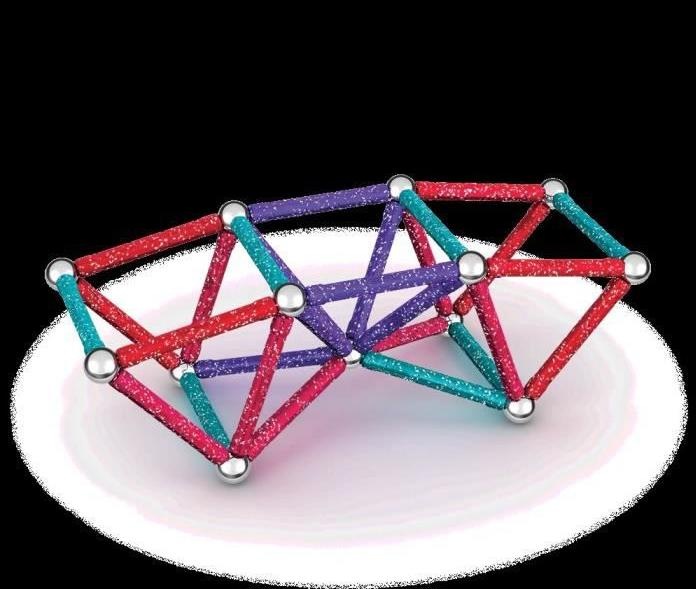 Actual product image Geomag Glitter Set Recycled