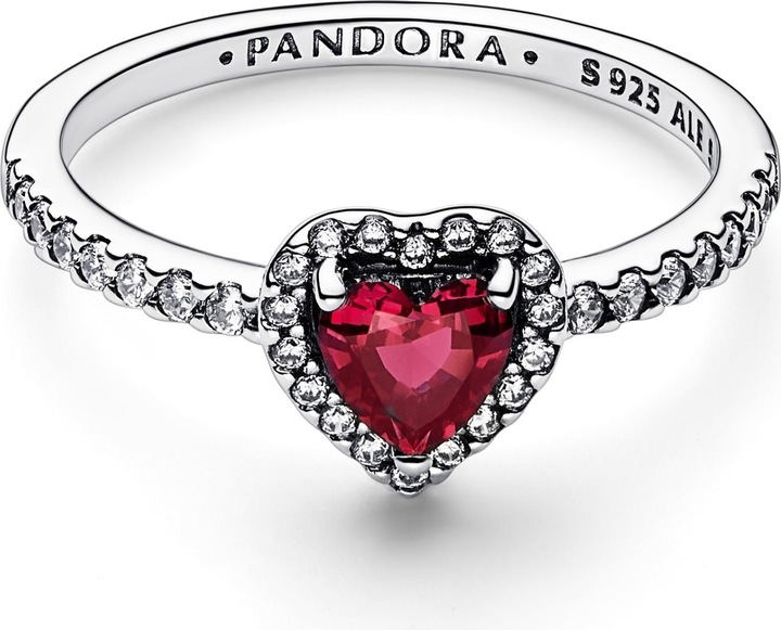 Produktbild Pandora Rotes Herz (54, 925 Silber)