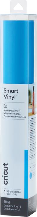 Cricut Vinyl film Smart Permanent Shimmer 33 x 91 cm, Blue