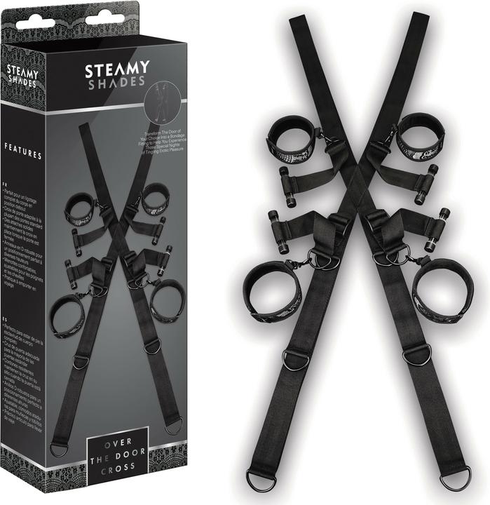Steamy Shades Over The Door Cross