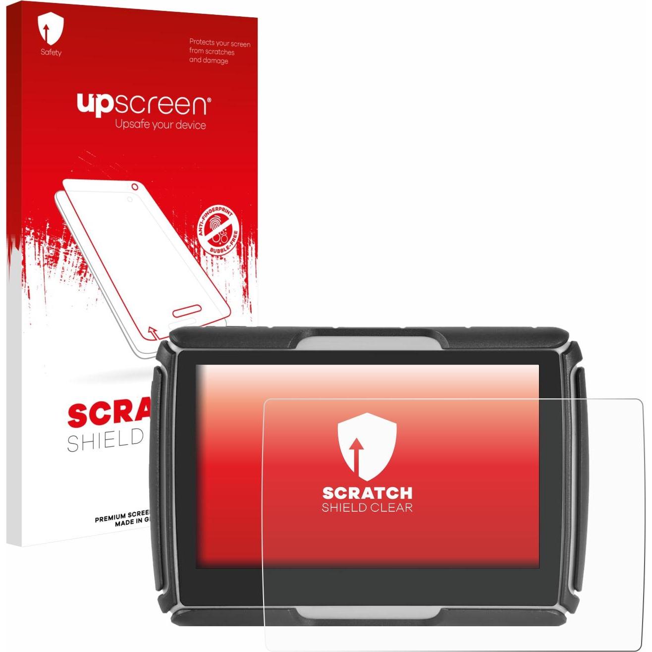 upscreen, Fahrzeug Navigation Zubehör, Schutzfolie Displayschutz Displayschutzfolie Folie Klar Transparent