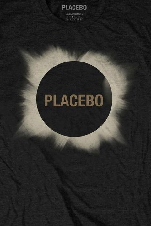 Immagine prodotto Placebo Maglietta unisex da adulto in cotone Eclipse (S)