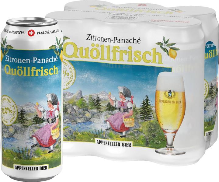 Produktbild Appenzeller Bier Panaché (6 x 50 cl)