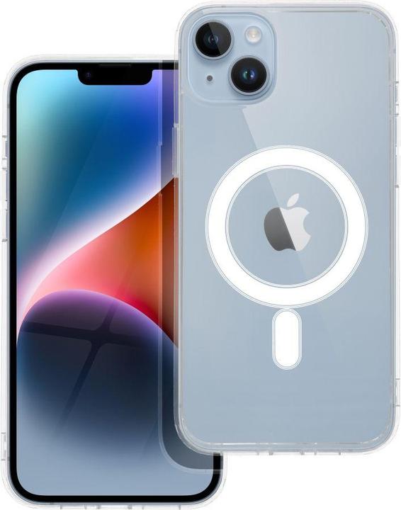 Image du produit OEM Back panel cover CLEAR MAG COVER case compatible with MagSafe for IPHONE 14 Plus transparent (Apple iPhone 14 Plus)