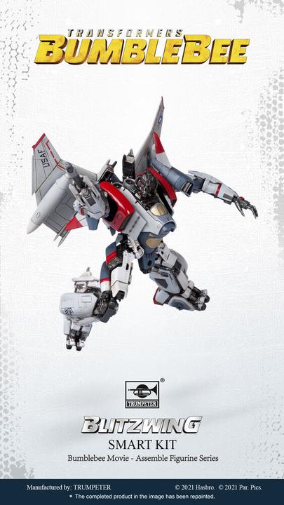 Actual product image Trumpeter Transformers Series TF-6 Blitzwing
