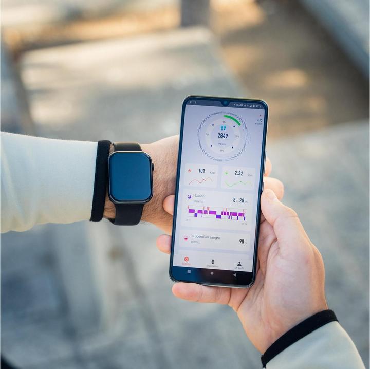 Produktbild KSIX Smartwatch Urban 3 White (44 mm)