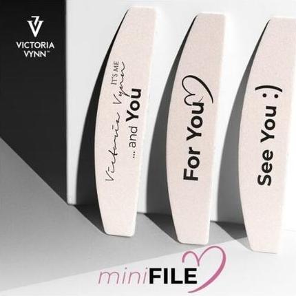 Immagine prodotto Visconti Di Modrone Victoria Vynn Mini Lime per Unghie 180/240 per Manicure con Smalto Gel UV/LED - Confezione da 25