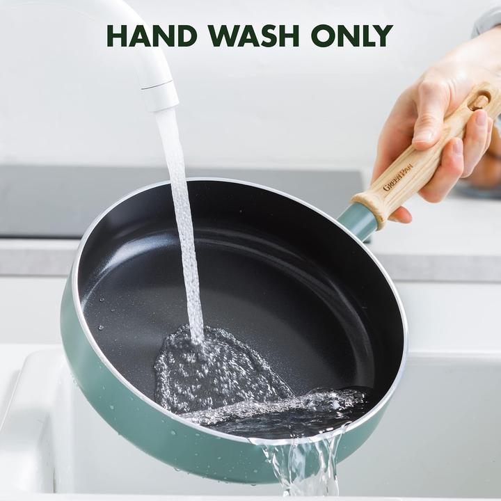 Actual product image Greenpan Mayflower (Frying pan, Saucepan, Aluminium, 28 x 6.20 cm)