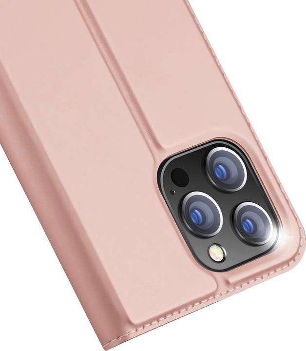 Produktbild Dux Ducis Skin Pro Wallet Case for iPhone 15 Pro Max - Pink (Apple iPhone 15 Pro Max)