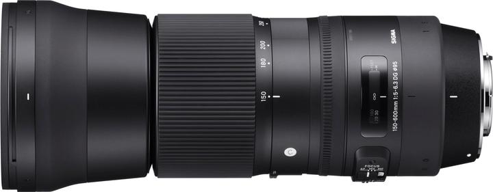 Immagine prodotto Sigma 150-600 mm f/5-6.3 DG OS HSM (C) (Canon EF, Canon EF-S, Full-frame)