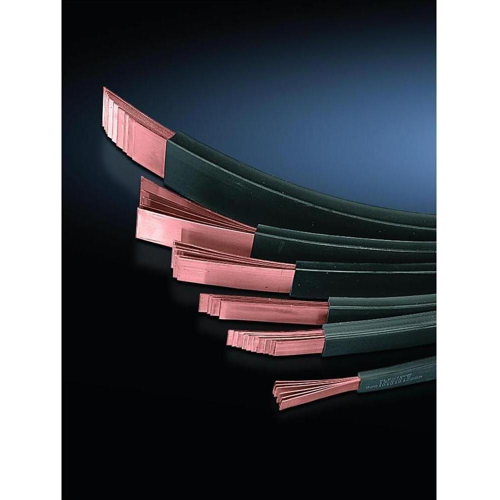 Rittal Sbarra di rame laminato 2000 mm SV 3572.005 1 pz., Accessori di elettronica + Alloggiamento, Argento