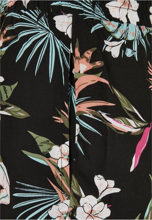 Actual product image Urban Classics Ladies AOP Viscose Resort Shorts (XS)