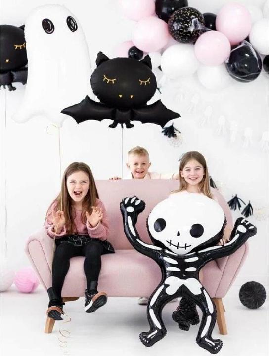 Produktbild Partydeco Ballons Folienballon Fledermaus 80 x 52 cm, Schwarz (1 x)
