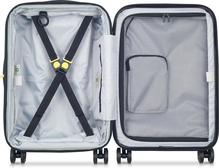 Actual product image Delsey Shadow 5.0 Cabin Trolley Expandable Front Pocket blue (41 l)