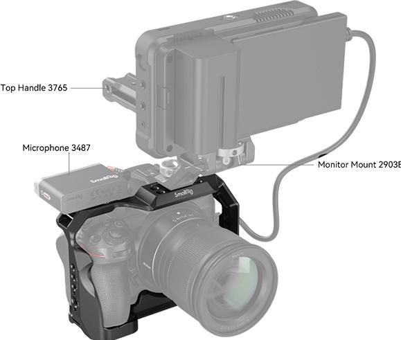 Immagine prodotto SmallRig Gabbia per la fotocamera Nikon Z5 Z6 Z7 Z6II (Gabbietta)