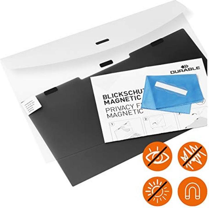 Produktbild Durable Blickschutzfilter MAGNETIC 14,0", 16:10 anthrazit (13.98", 16 : 10)