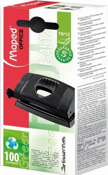 Immagine prodotto Maped Essentials Green Punzone a fori 10/12, nero