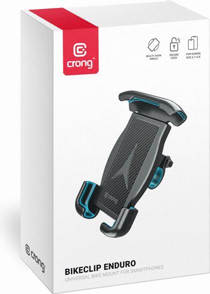 Actual product image Crong Bikeclip Enduro universal mobile phone holder 4