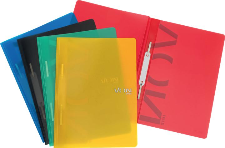 Immagine prodotto von Raccoglitore A4 a fogli mobili, 5 pezzi, multicolore (A4, 5 x)