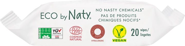 Produktbild Naty Bio-Feuchttücher sensitiv (20 Stück)