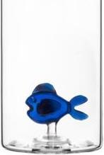 Actual product image Balvi Bottle 1.2 L BlueFish Diver H2O, Blue fish (1.20 l)