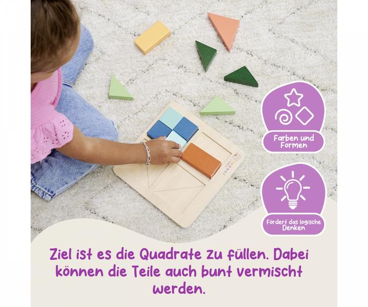 Produktbild Eichhorn EH Montessori Formen Puzzzle (100 Teile)