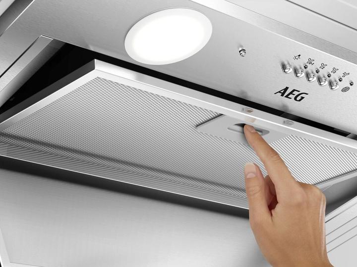 Produktbild AEG DGE5661HM Built-in Stainless steel ³/h A (Flachschirmhaube)