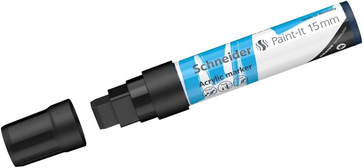Produktbild Schneider Acrylmarker Paint-It 330 15mm schwarz (Schwarz, 15 mm, 1 x)