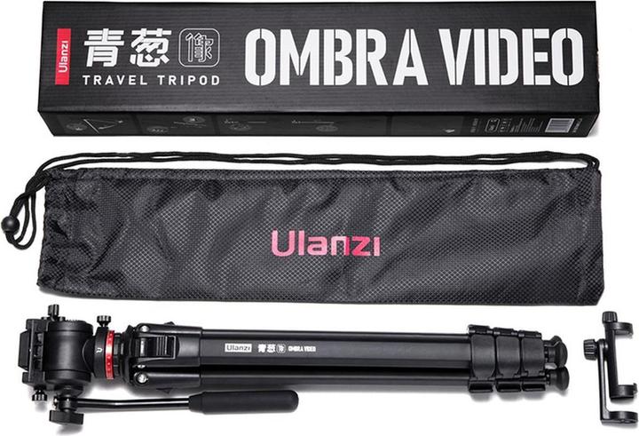 Immagine prodotto Ulanzi Treppiede da viaggio Ombra con testa video (Metallo)