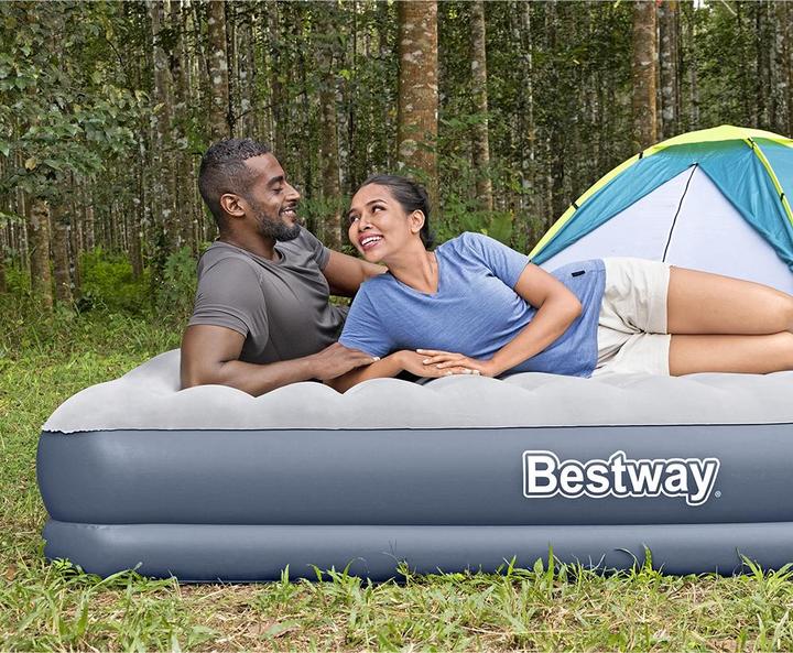 Immagine prodotto Bestway Letto ad aria Tritech Queen con pompa incorporata (152 x 203 cm)