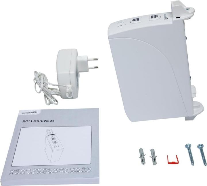 Actual product image Schellenberg 22637 RD35 Electric belt winder 14mm Pulling force (max.) 12kg Superstructure (Roller shutter belt)