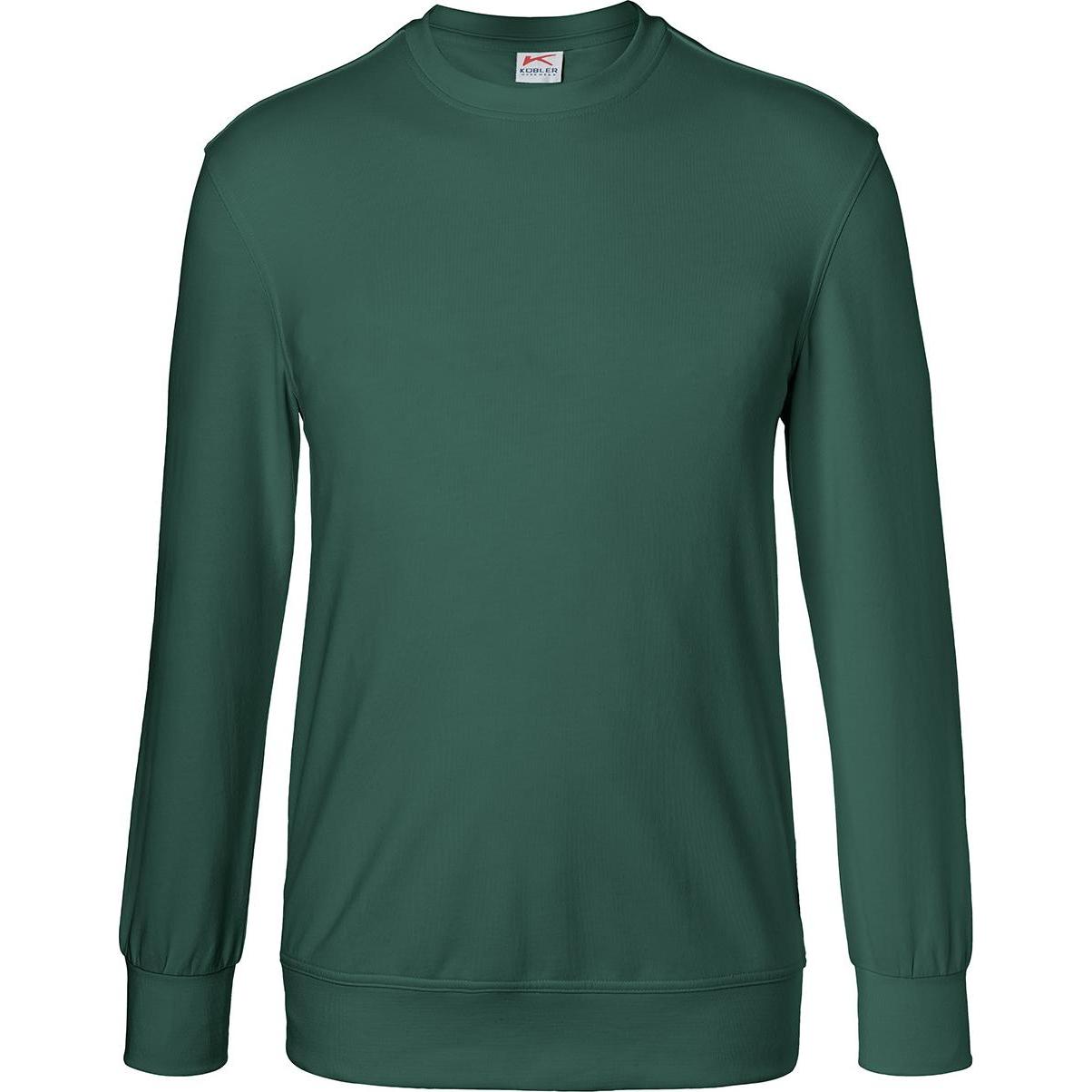 Kübler, Herren, Pullover, Shirts Sweatshirt moosgrün 6XL, Grün, (6XL)