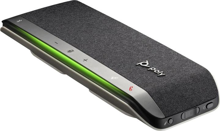 Produktbild Poly HP Sync 40-M Microsoft Teams-zertifizierte USB-A USB-C Freisprecheinrichtung, PC, Silber, 1,05