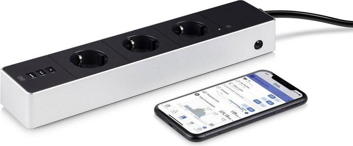 Actual product image Eve energy strip (3 x, CEE 7/3, 1.90 m)