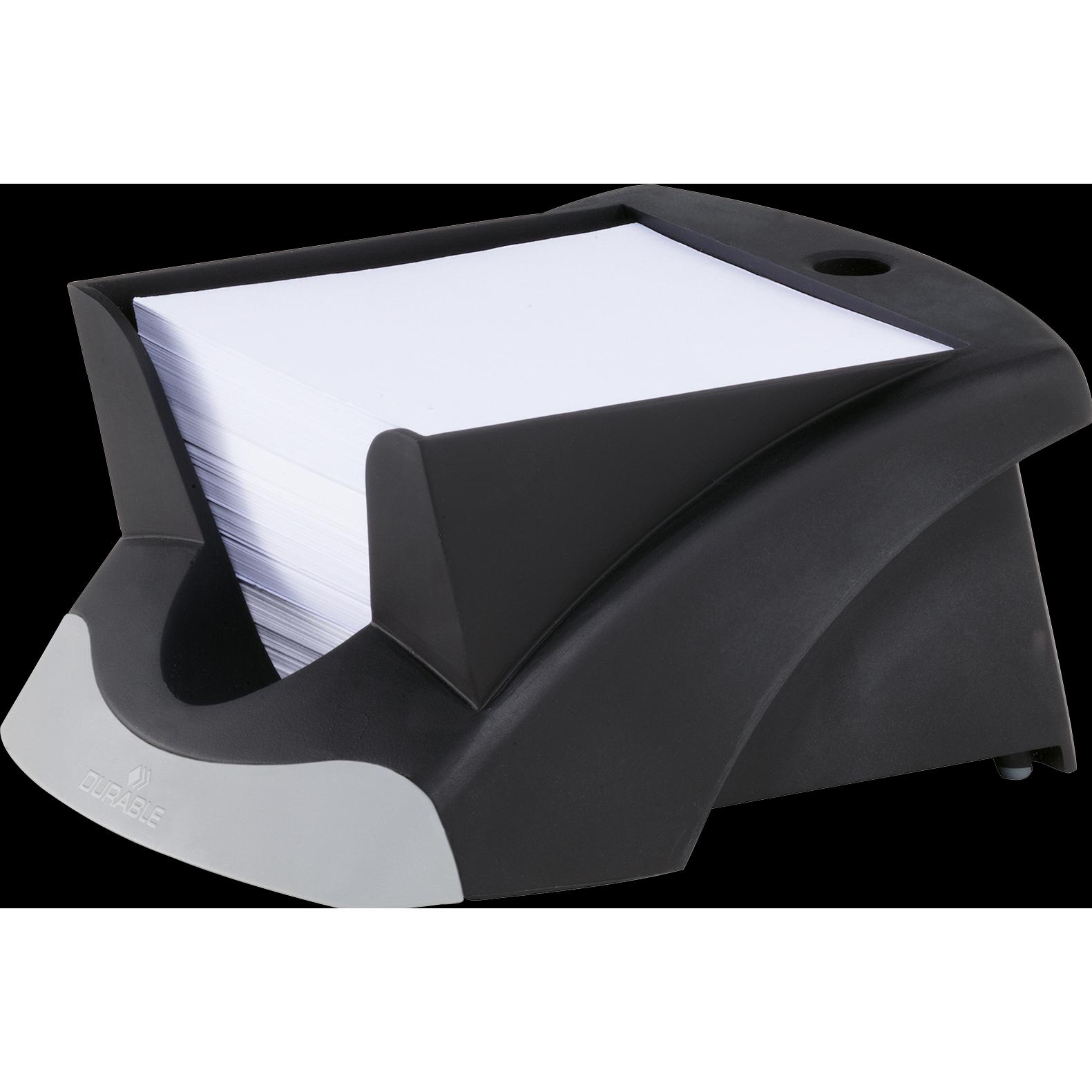 Durable, Haftnotiz, Eine Schachtel mit schwarzen Karten (14 x 11.5 x 7 cm, 9 x 9 cm)
