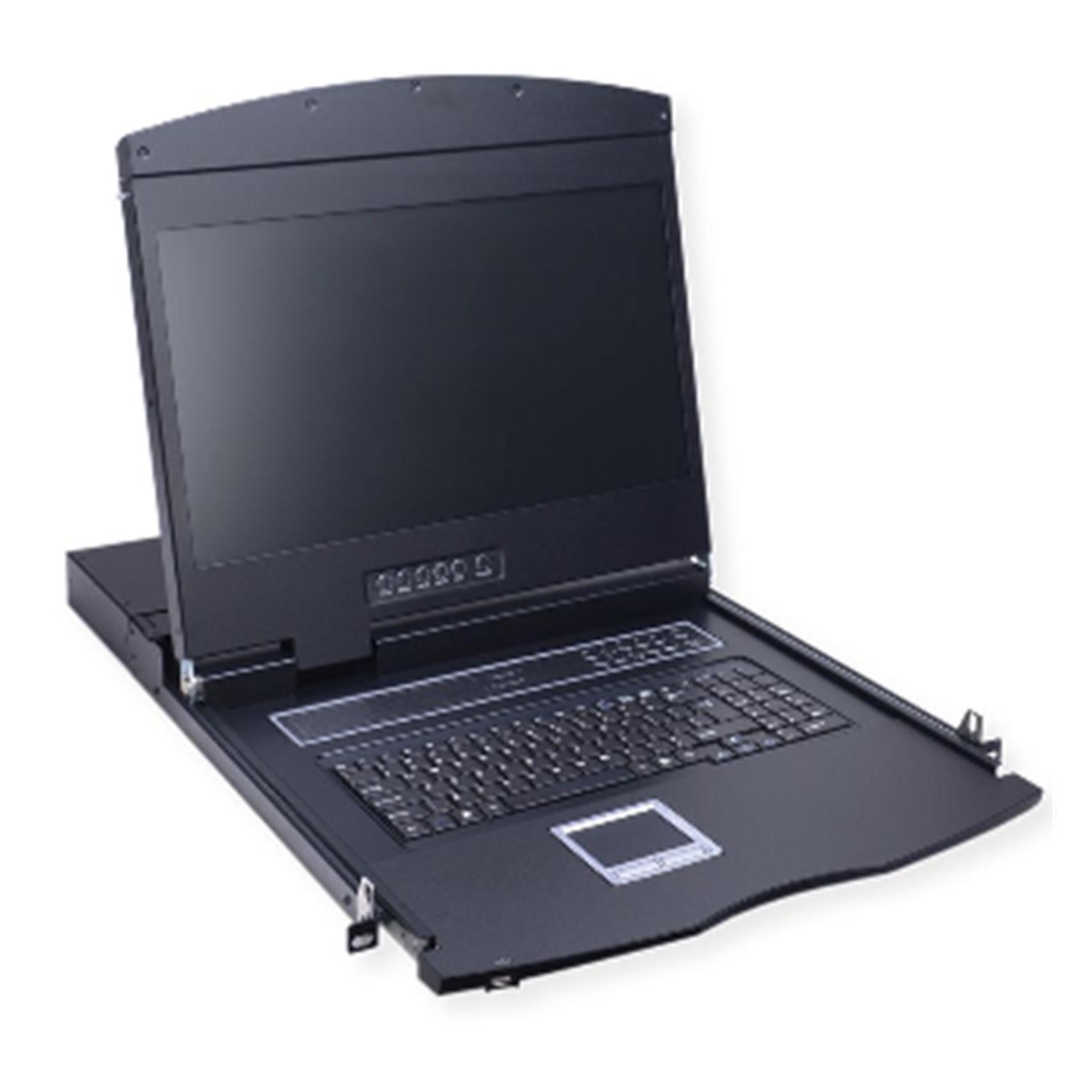 Value Commutatore Kvm Da 19, Switch Kvm, Nero