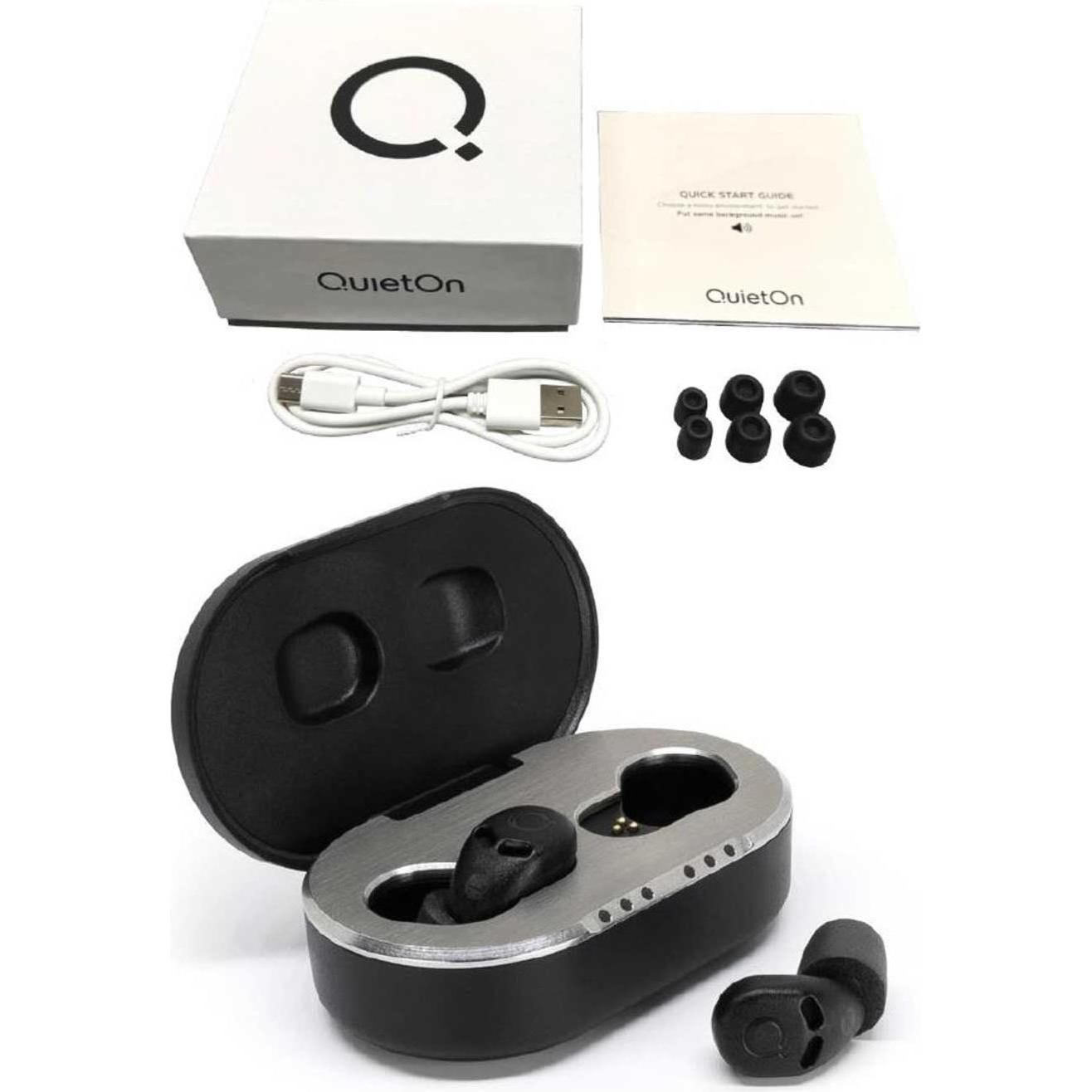 QuietOn, Protection auditive, Bouchons d'oreille antibruit (8x)