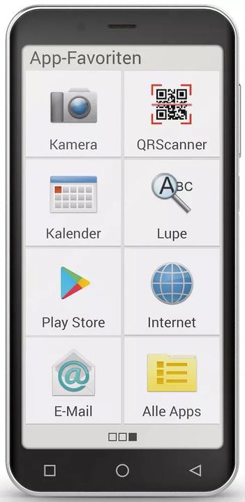 Image du produit Emporia Smart 5 mini (64 Go, Noir, 4.95", SIM simple, 4G)